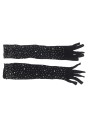 SUBBLIME - 957469SHINE TRANSPARENTE HANDSCHUHE SCHWARZ S/M