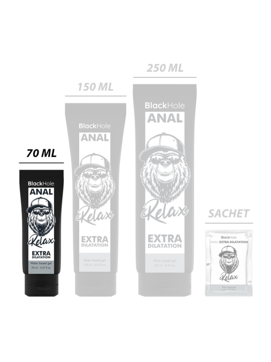 BLACK HOLE - WATER-BASED ANAL DILATION GEL 70 ML