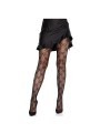 LEG AVENUE - MEIA-CALÇA ARRASTÃO COM LAÇO PRETO