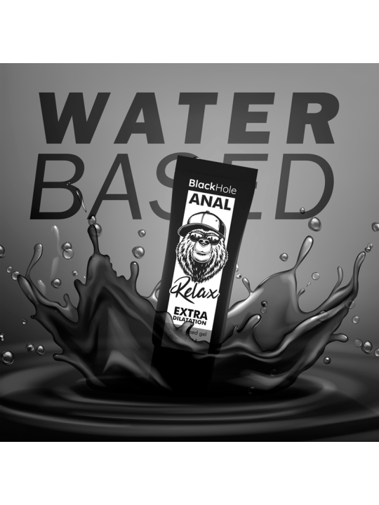 BLACK HOLE - GEL DILATANTE ANALE A BASE D'ACQUA 70 ML