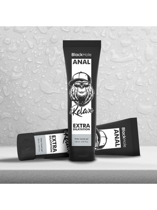 BLACK HOLE - GEL BASE DILATAÇÃO ANAL 150 ML