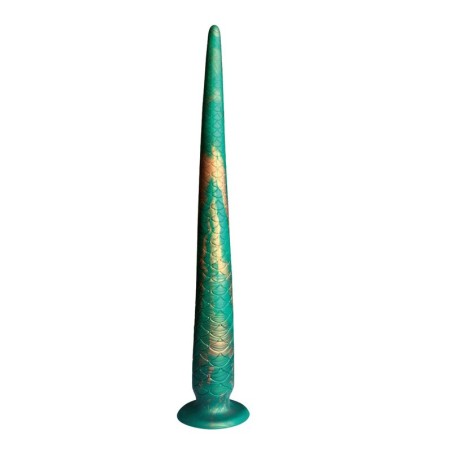 POWER MONSTERS - WILDWYRM TAIL BICOLORE FANTASY DILDO IN SILICONE 47 C