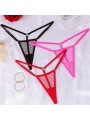 CHILIROSE - CR 4856 ROTER FISHNET MICRO THONG S/M