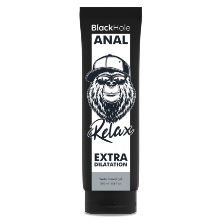 BLACK HOLE - WATERBASISGEL ANALE DILATIE 250 ML