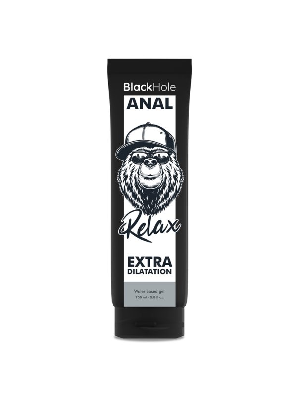 BLACK HOLE - WATERBASISGEL ANALE DILATIE 250 ML