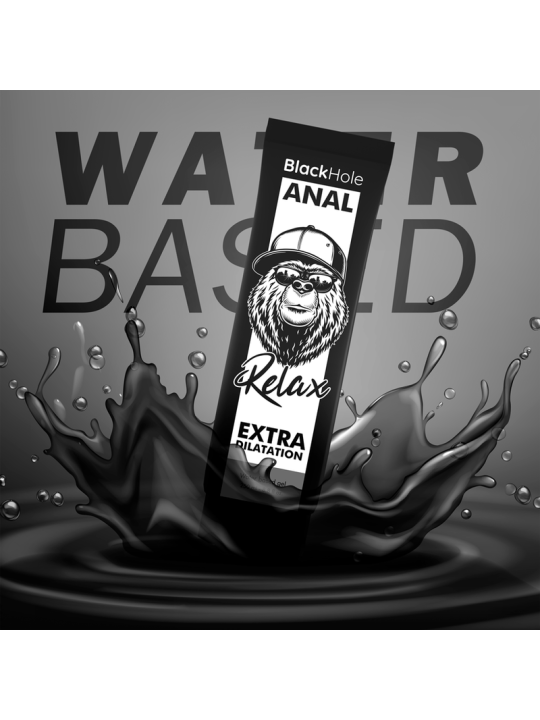 BLACK HOLE - WATER BASE GEL ANAL DILATION 250 ML