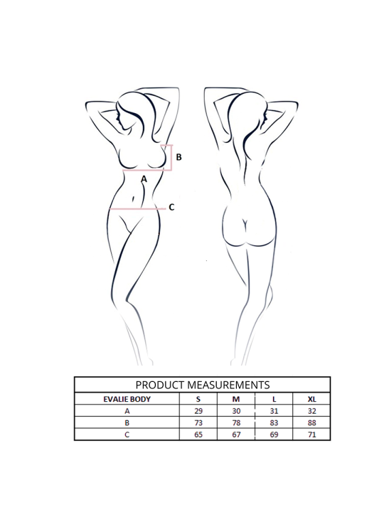PASSION - EVALIE BODY RED L/XL
