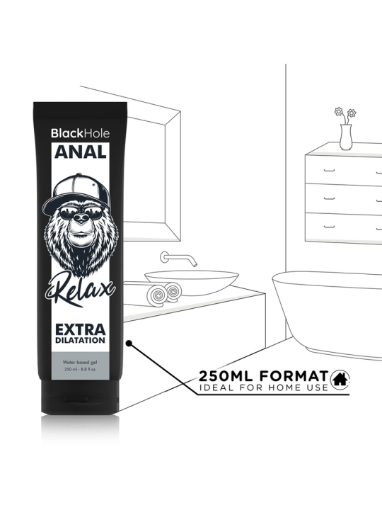 BLACK HOLE - ANAL-DILATIONSGEL AUF WASSERBASIS 250 ML