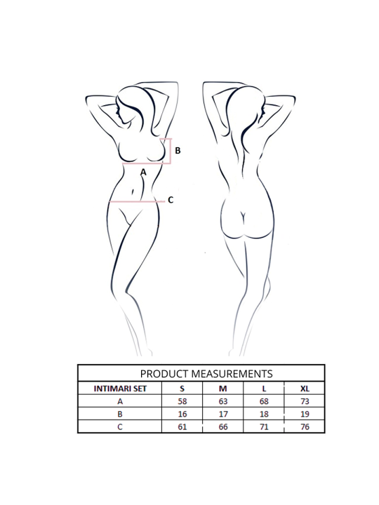 PASSION - ENSEMBLE SOUTIEN-GORGE + CULOTTE INTIMARI ROSE L/XL
