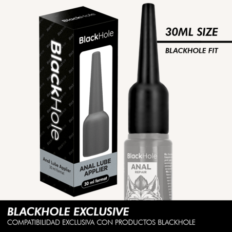 BLACK HOLE - ANALE GLIJMIDDEL APPLIER, MAAT S, 30 ML