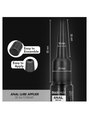 BLACK HOLE - ANALGLEITMITTELAPPLIKATOR, GRÖSSE S, 30 ML