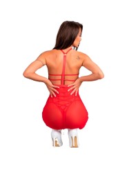 LIVCO CORSETTI FASHION - SANTAS CANDY LC 90722 KERSTCHEMISE + THONG L/