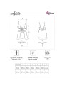 LIVCO CORSETTI FASHION - AGETHE LC 90607 CHEMISE + PERIZOMA + CAPPELLO