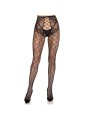 LEG AVENUE - COLLANT A RETE 1966 CON SLIP SENZA CAVALLO NERO - TAGLIA 