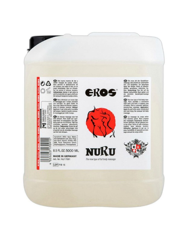 EROS - NURU MINERAAL RIJKE MASSAGE OLIE 5000 ML