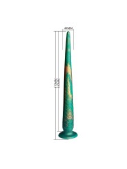 POWER MONSTERS - WILDWYRM TAIL BICOLOR FANTASY SILICONE DILDO 47 CM Ø 