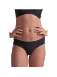 BYE-BRA - INVISIBLE THONG 2 PACK BEIGE & BLACK SIZE M