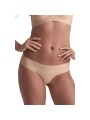 BYE-BRA - INVISIBLE THONG 2 PACK BEIGE & BLACK SIZE XXL