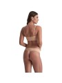 BYE-BRA - INVISIBLE THONG 2 PACK BEIGE & BLACK SIZE XXL