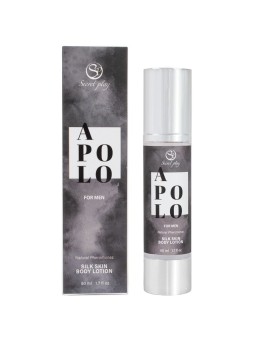 SECRETPLAY - LOÇÃO DE PELE APOLO SILK PARA HOMENS 50 ML