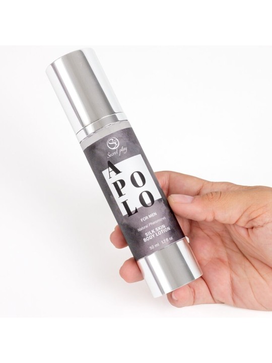 SECRETPLAY - LOÇÃO DE PELE APOLO SILK PARA HOMENS 50 ML