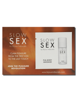 BIJOUX INDISCRETS - SLOW SEX GEL DE MASSAGEM DE CORPO INTEIRO 2 ML