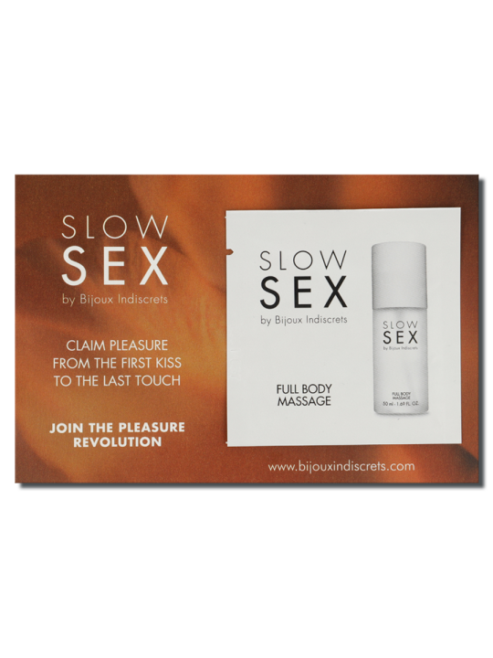 BIJOUX INDISCRETS - SLOW SEX GEL DE MASSAGEM DE CORPO INTEIRO 2 ML