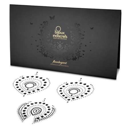 BIJOUX INDISCRETS - FLAMBOYANT ZWART &amp ZILVER
