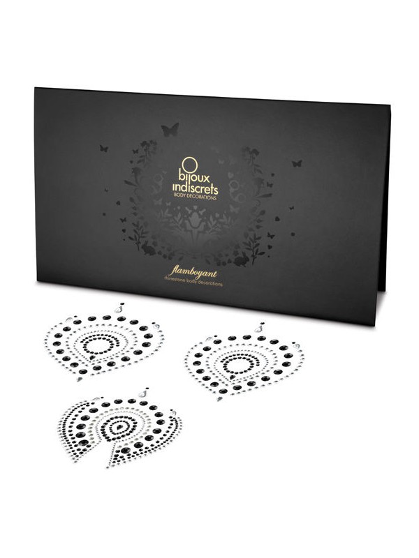 BIJOUX INDISCRETS - FLAMBOYANT BLACK&amp SILVER