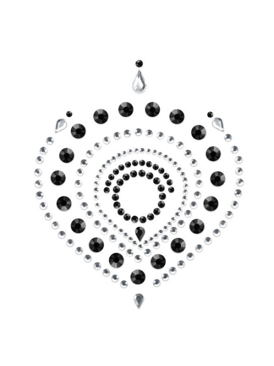 BIJOUX INDISCRETS - FLAMBOYANT BLACK&amp SILVER