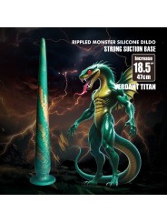 POWER MONSTERS - WILDWYRM TAIL DILDO BICOLOR 47 CM Ø 4 CM