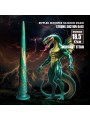 POWER MONSTERS - WILDWYRM TAIL BICOLOR FANTASY SILICONE DILDO 47 CM Ø 
