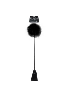 FETISH FANTASY LIMITED EDITION - BLACK FEATHER CROP
