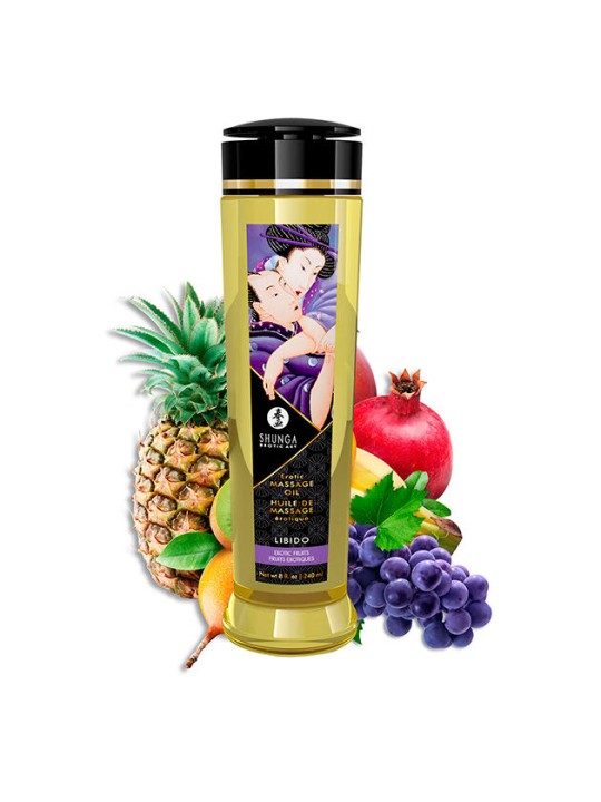 SHUNGA - OLIO DA MASSAGGIO EROTICO LIBIDO 240 ML