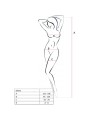 PASSION - WOMAN BS032 RED BODYSTOCKING ONE SIZE
