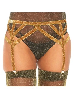 LEG AVENUE - GOUDEN LUREX KOUSENBAND ONE SIZE