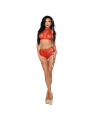 ME-SEDUCE - MONA SET ROJO L/XL