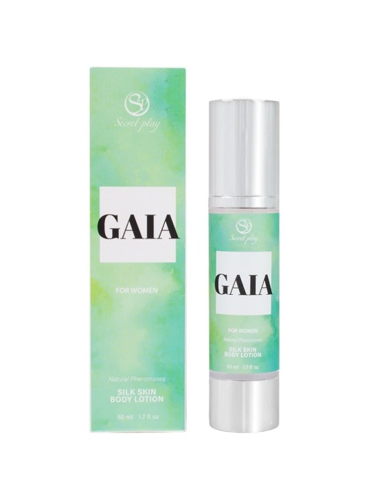 SECRETPLAY - GAIA SILK SKIN LOÇÃO PARA MULHERES 50 ML