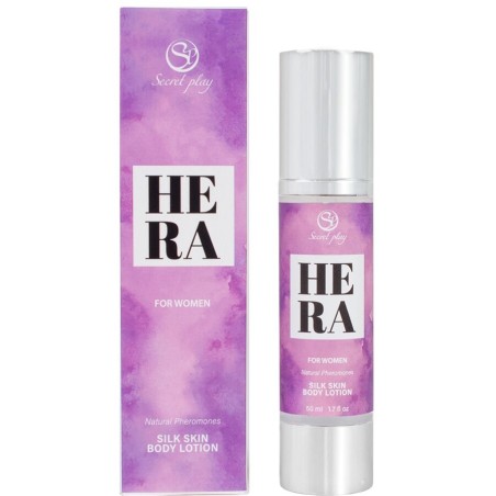 SECRETPLAY - HERA ZIJDEN HUIDLOTION VOOR VROUWEN 50 ML