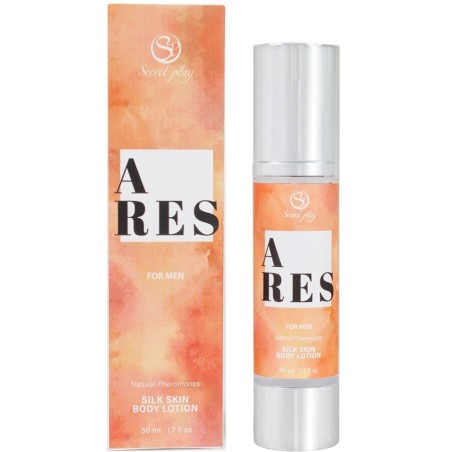 SECRETPLAY - ARES ZIJDEN HUIDLOTION VOOR MANNEN 50 ML