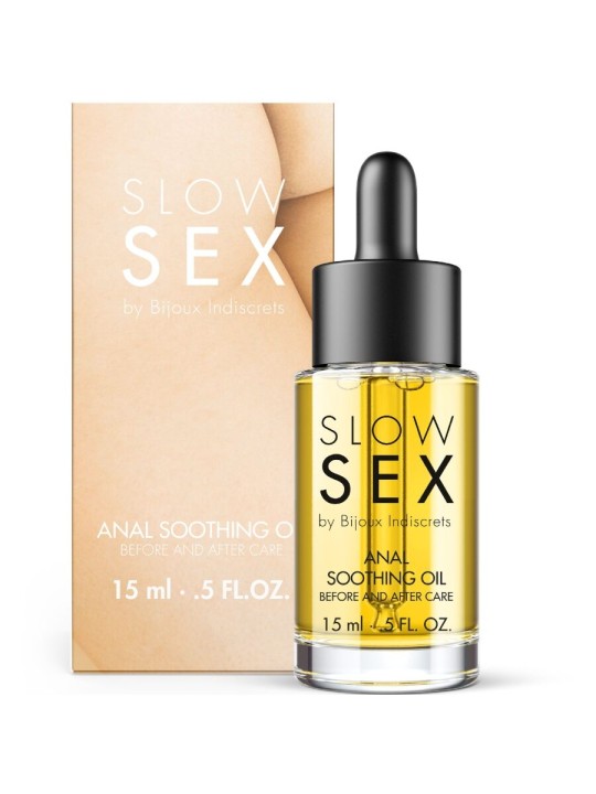BIJOUX INDISCRETS - OLIO ANALE LENITIVO SLOW SEX 15 ML