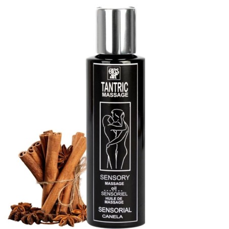 EROS-ART - HUILE DE MASSAGE TANTRIQUE NATURELLE ET CANNELLE APHRODISIA