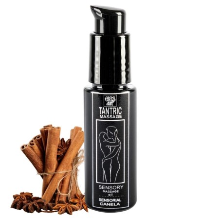EROS-ART - HUILE DE MASSAGE TANTRIQUE NATURELLE ET CANNELLE APHRODISIA