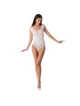 PASSION - WOMAN BS064 BODYSTOCKING BLANCO TALLA ÚNICA