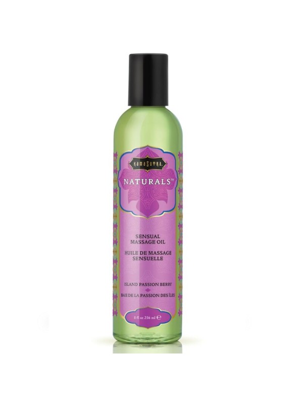 KAMASUTRA - ÓLEO DE MASSAGEM NATURAL PASSION BERRY 236 ML