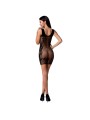PASSION - WOMAN BS073 BODYSTOCKING EINE GRÖSSE SCHWARZ
