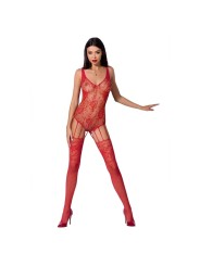 PASSION - WOMAN BS074 BODYSTOCKING TAMANHO ÚNICO VERMELHO