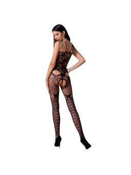 PASSION - WOMAN BS076 BODYSTOCKING EINE GRÖSSE SCHWARZ