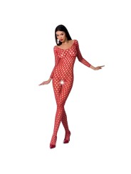 PASSION - VROUW BS077 BODYSTOCKING ONE SIZE ROOD