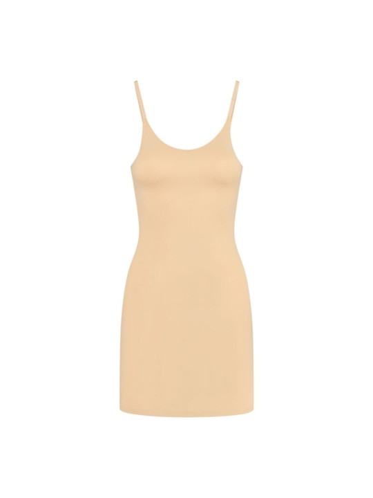 BYE-BRA - SINGLE VESTIDO INVISIBLE BEIGE TALLA XXL